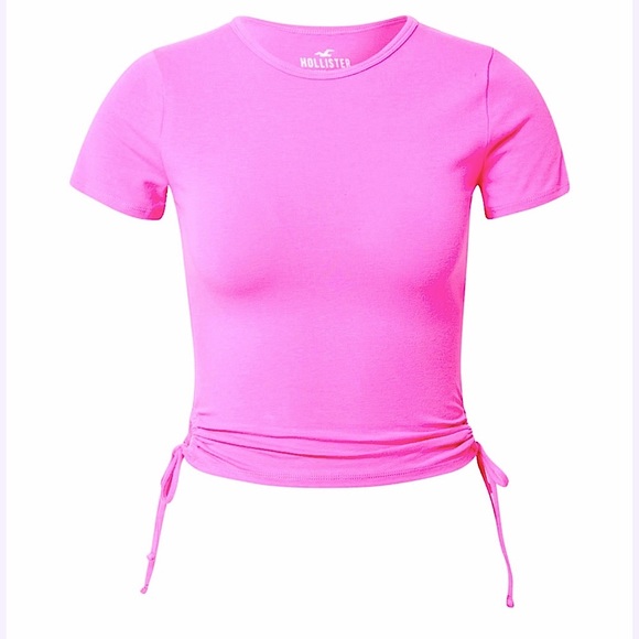 Hollister Side Cinch Baby-Tee - Picture 13 of 13